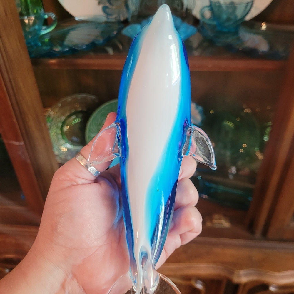 GLASS DOLPHIN - Picture 3 of 5